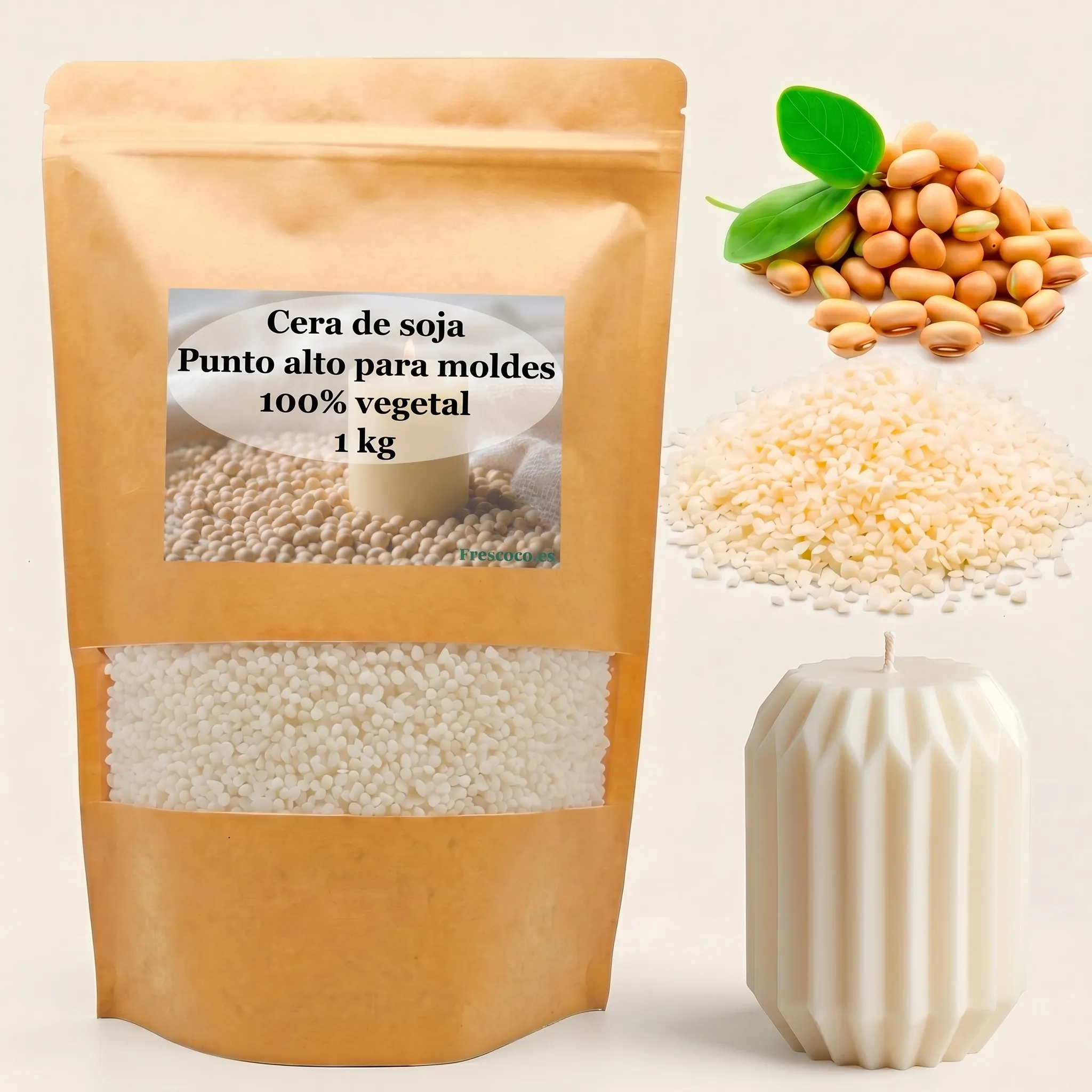 Cera de soja PARA MOLDES