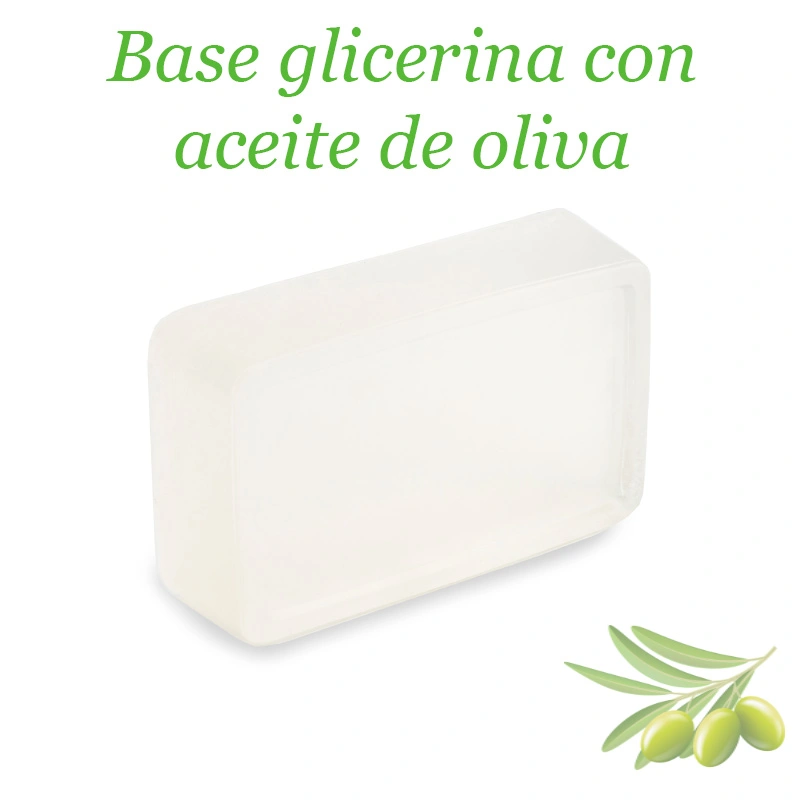 Base jabón con aceite de oliva sin SLS