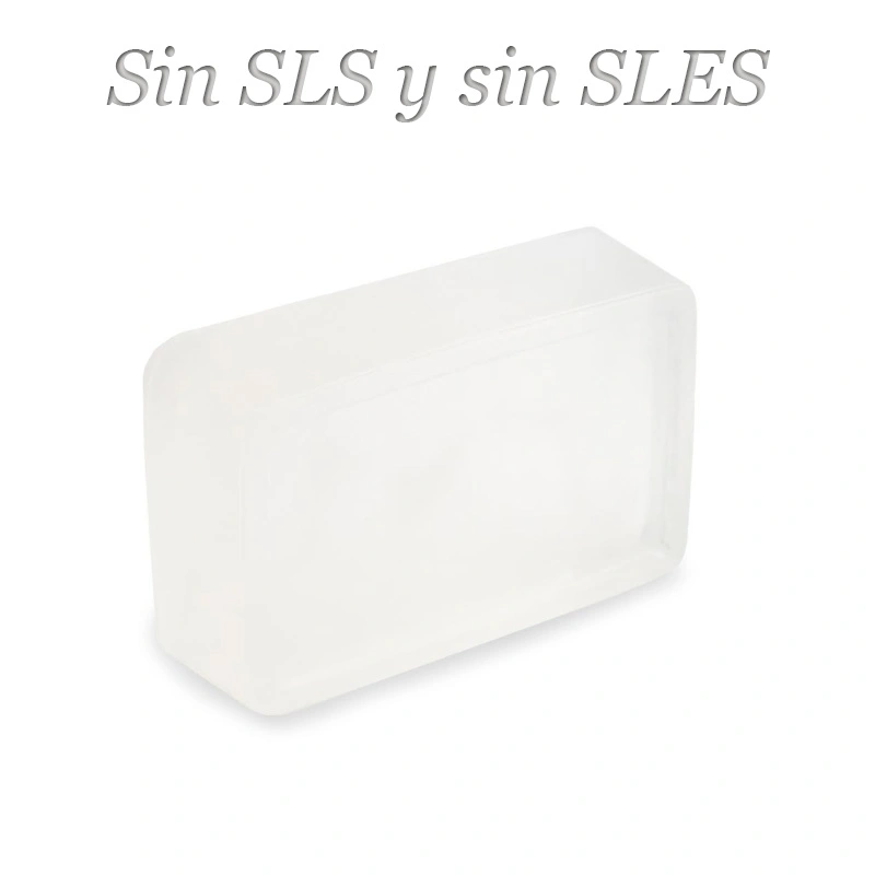 Base jabón transparente delicada sin SLS y SLES