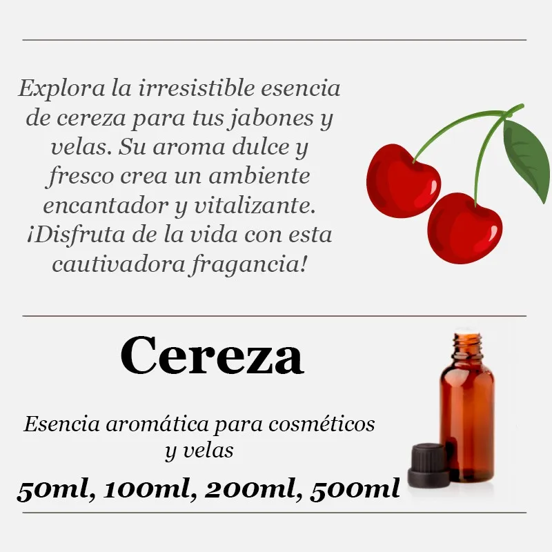 Cereza esencia aromática 