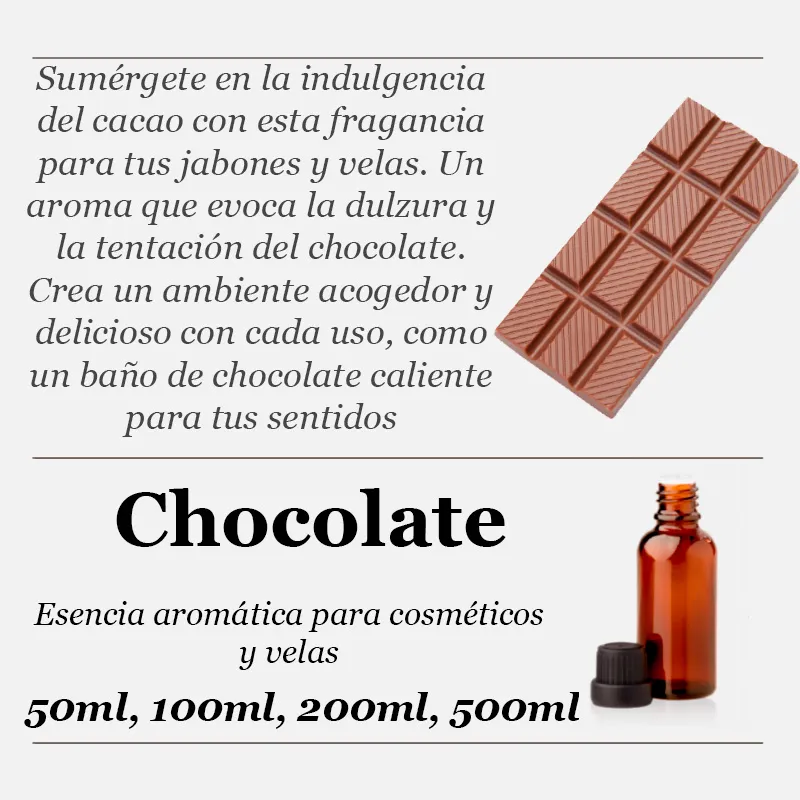 Chocolate esencia aromática