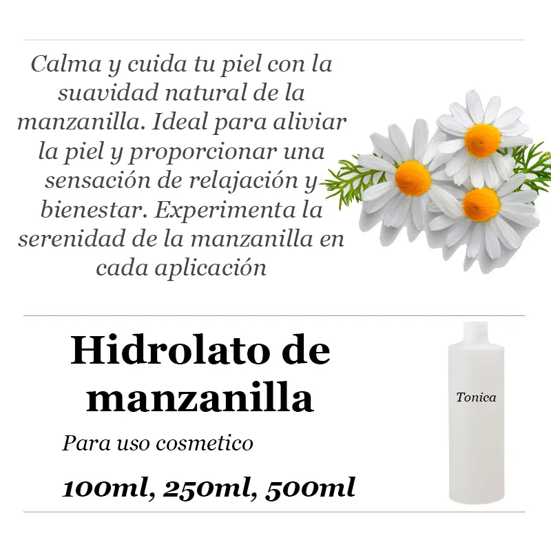 Hidrolato de Manzanilla