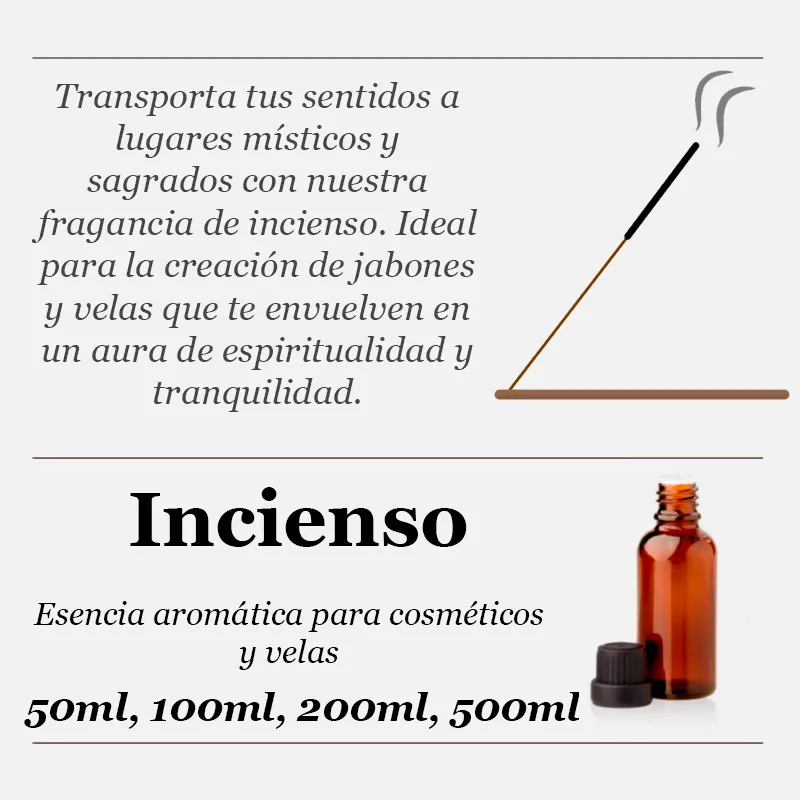 Incienso esencia aromática