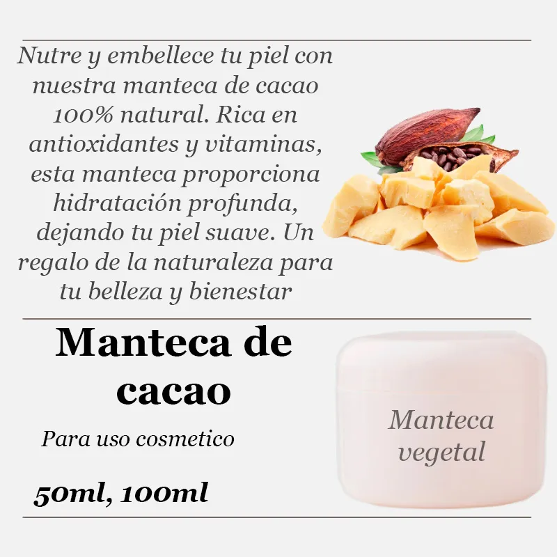 Manteca de cacao