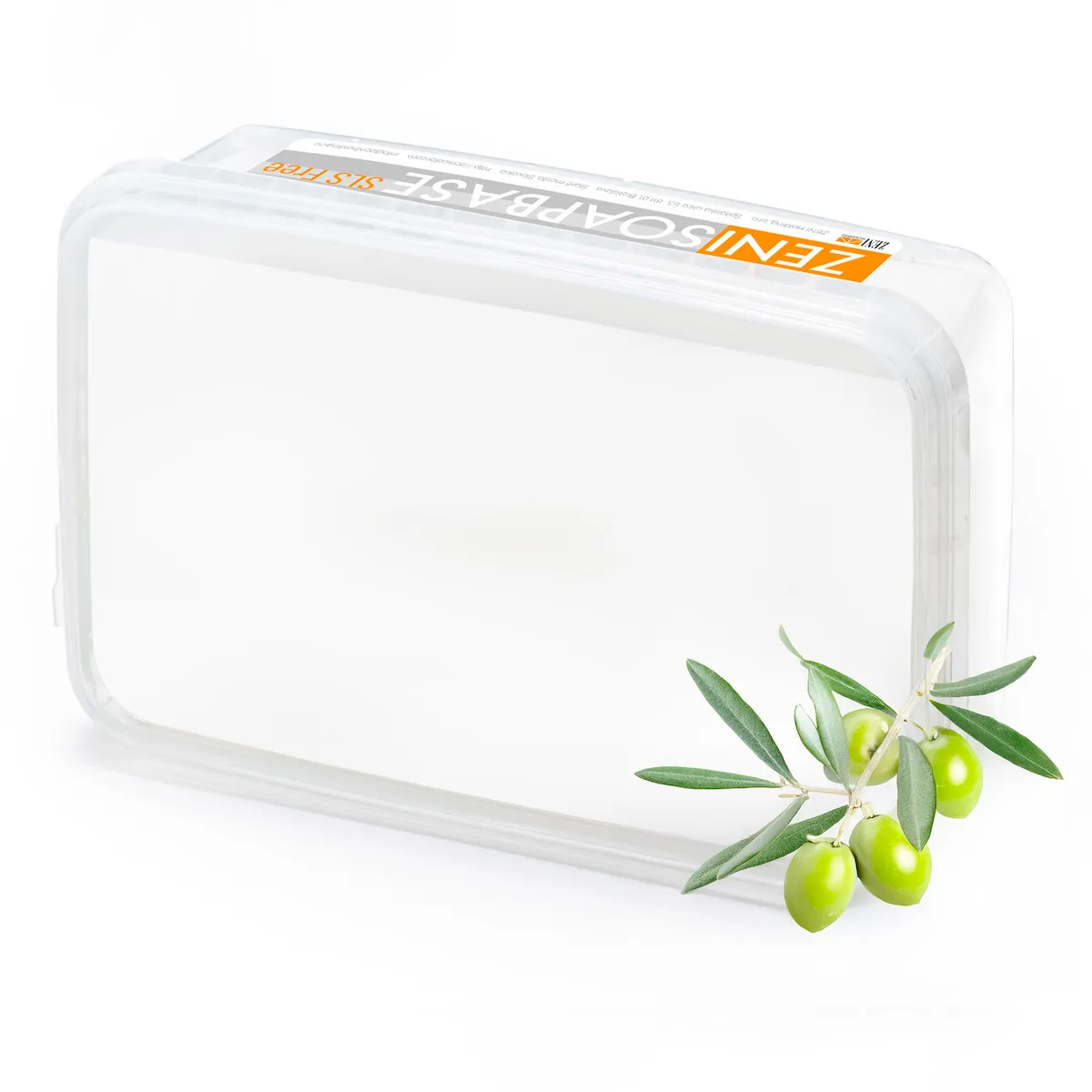 Base blanca MAXI con aceite de oliva sin SLS