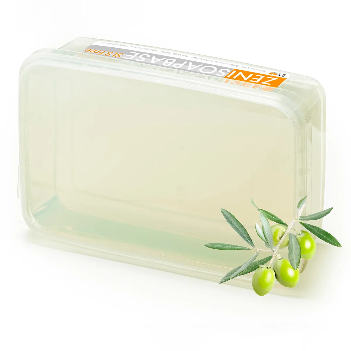 Base transparente MAXI con aceite de oliva sin SLS