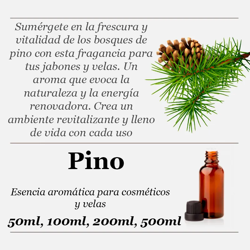 Pino esencia aromática