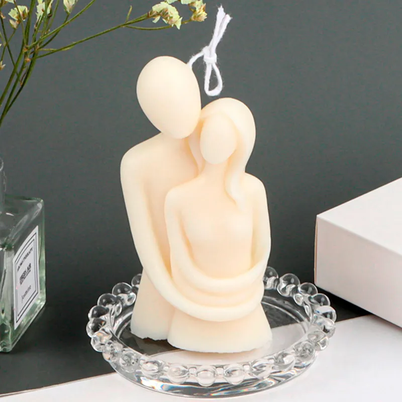 Molde para velas pareja