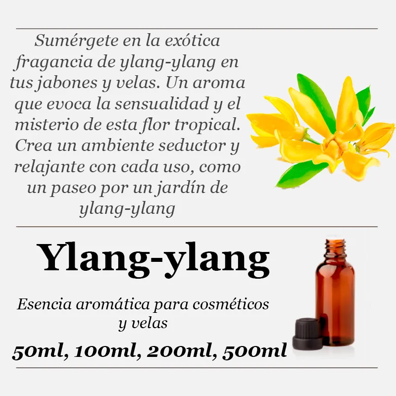 Ylang-ylang esencia aromática